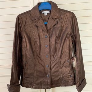 Never worn jeans jacket by Coldwater Creek